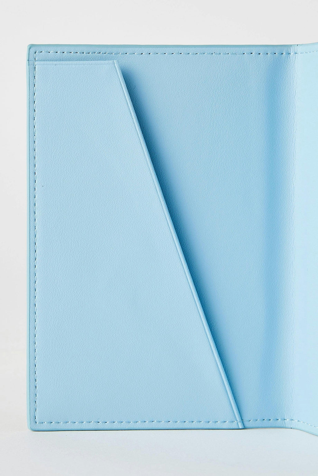 Leather Passport Holder | Blue