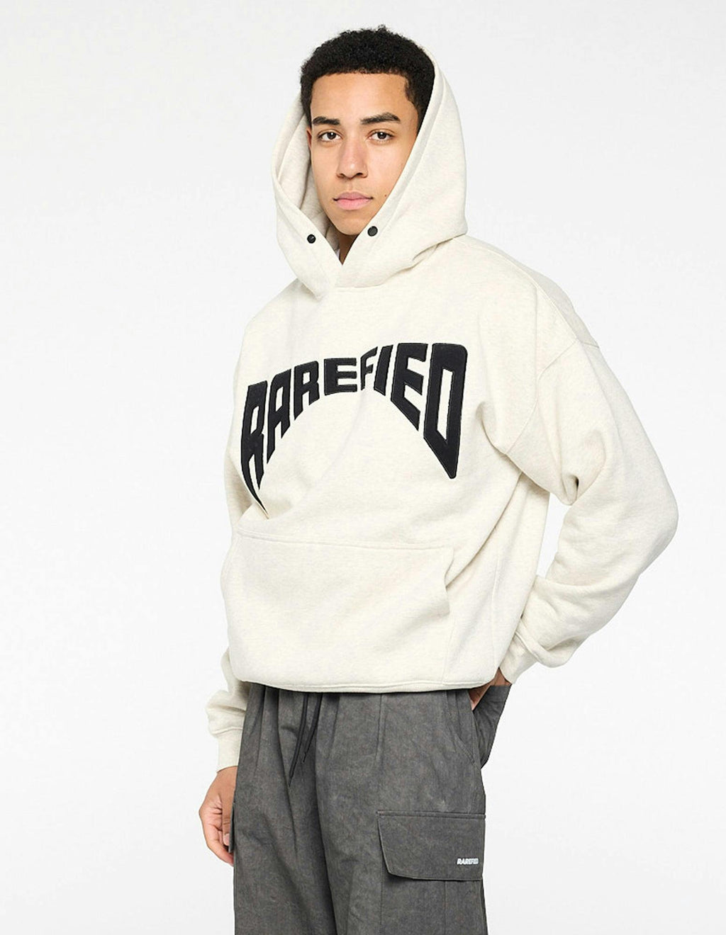 Curved Logo Hoodie