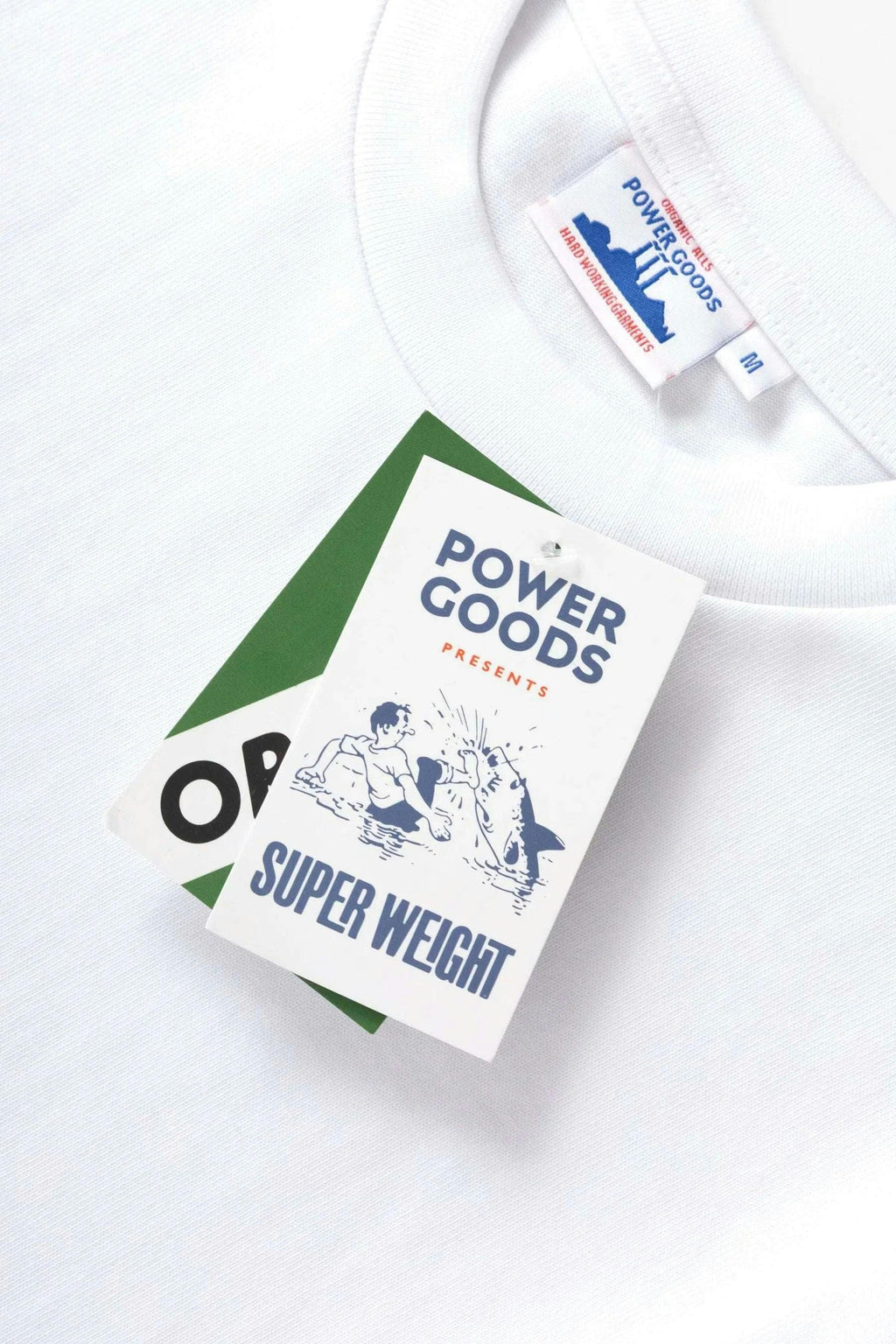 Power Goods Super Weight Tee in White
