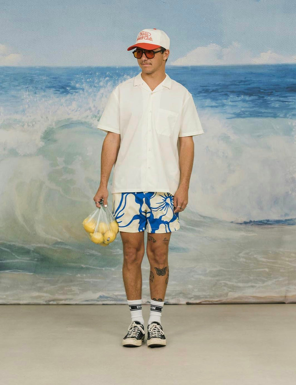 Beach Club Hat - Red