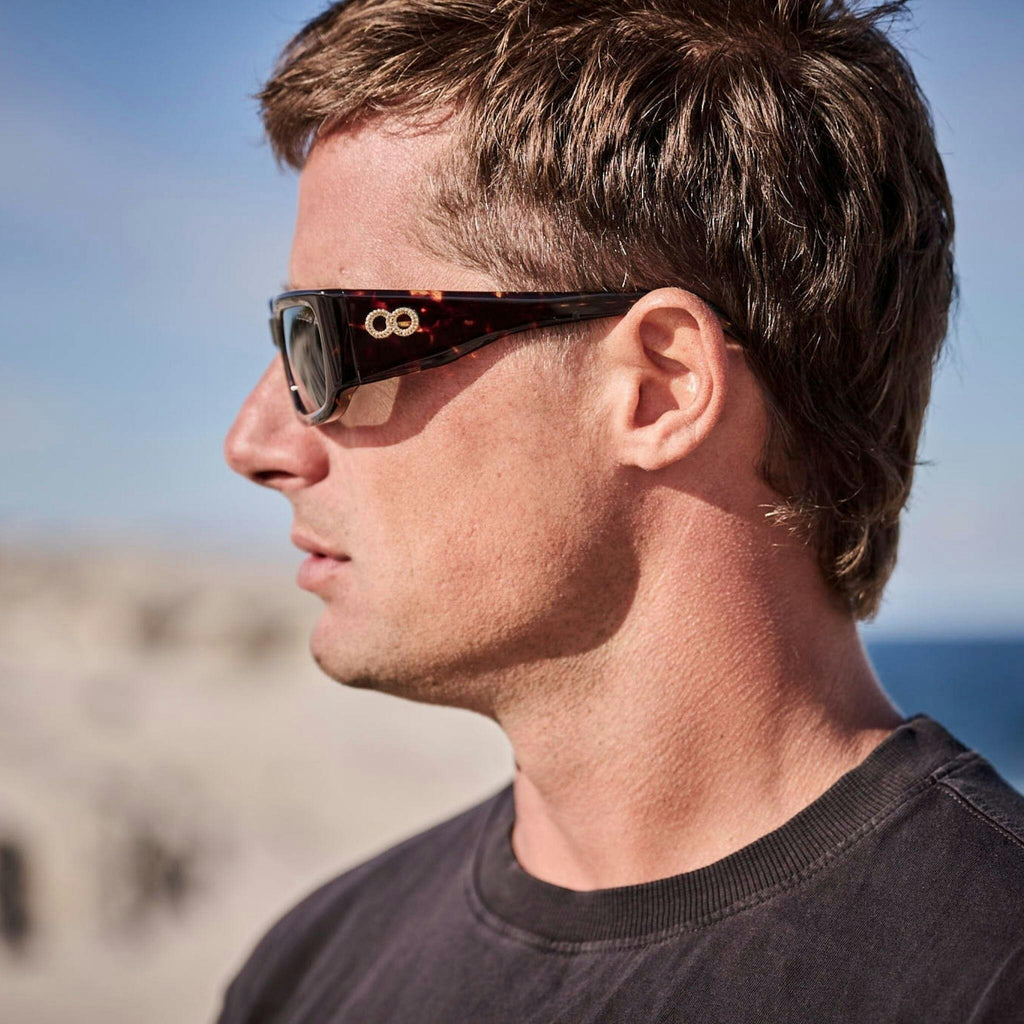 SoliTV Gloss Havana Tort | Green Polarised Bio Lens