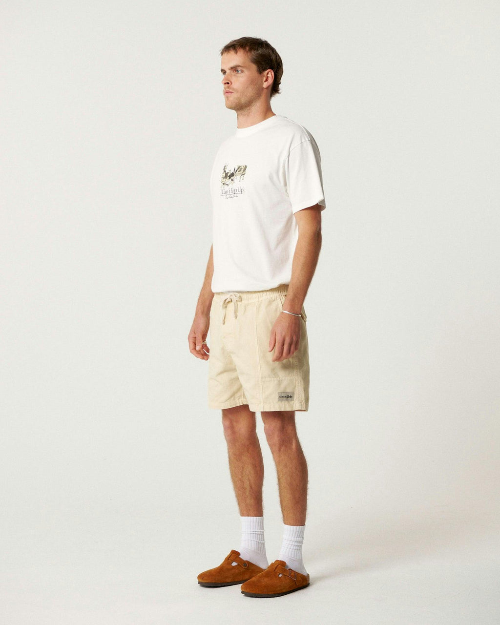 All Day Canvas Short - Ecru