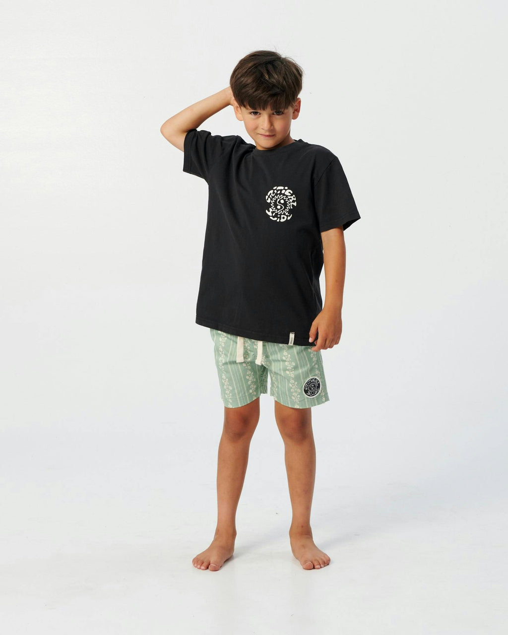 Ying Yang Tee - Vintage Black