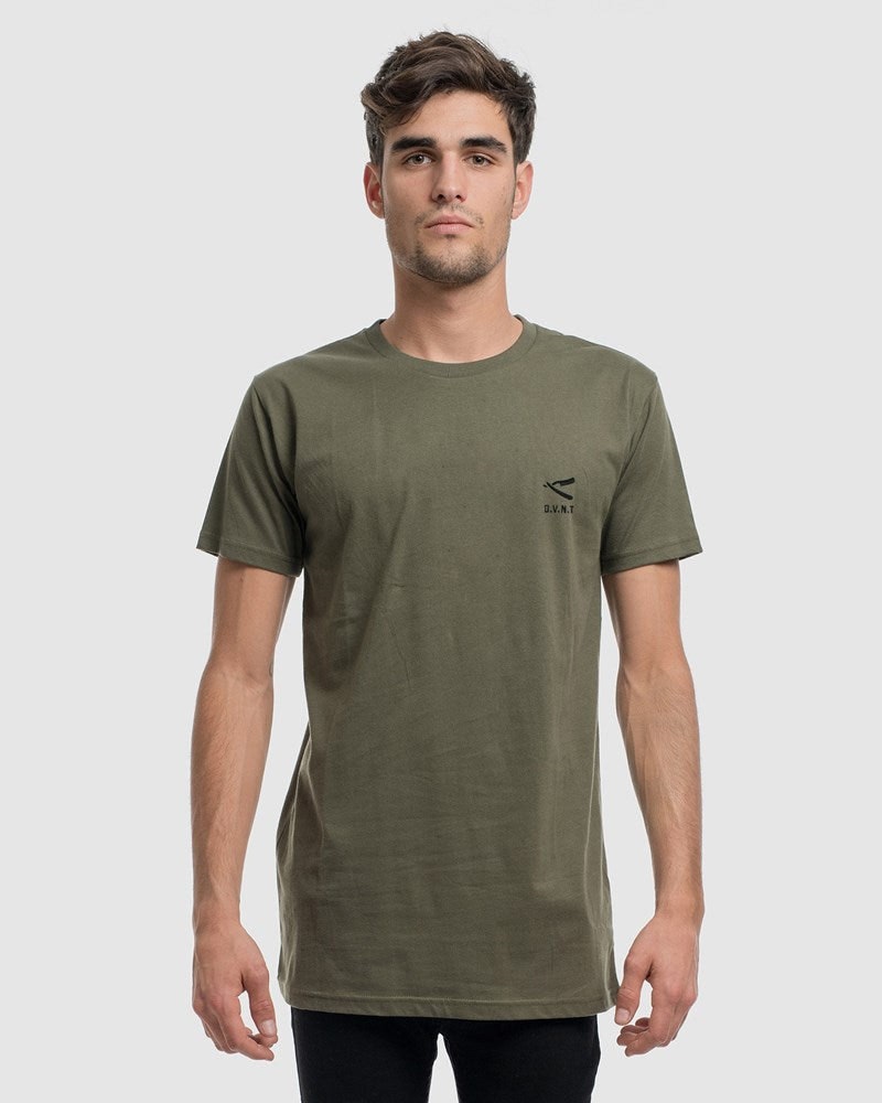 Cut Throat Embroidery Tee