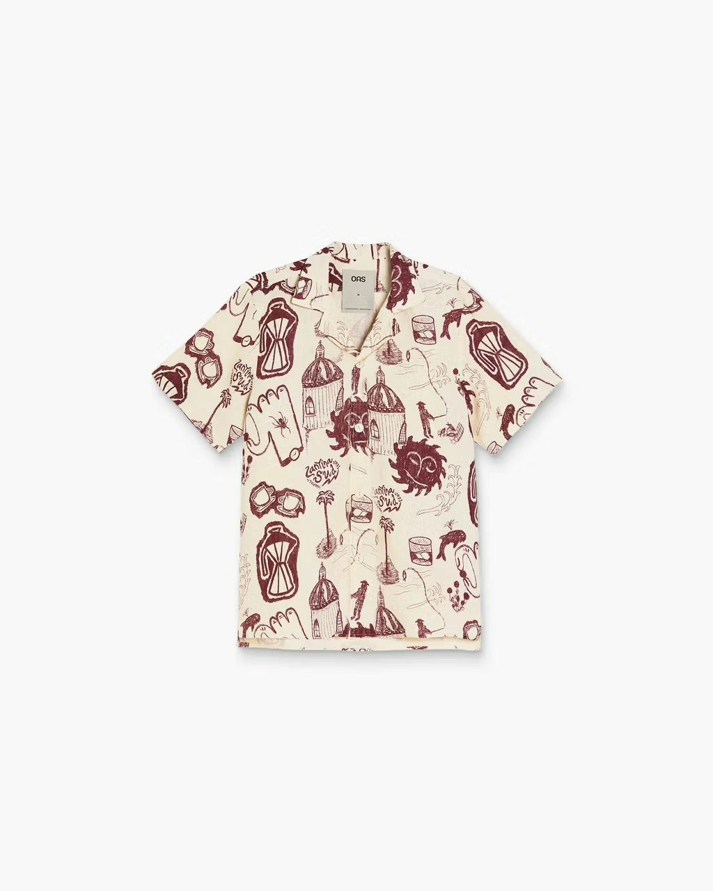 OAS Cantina Cuba Linen Shirt