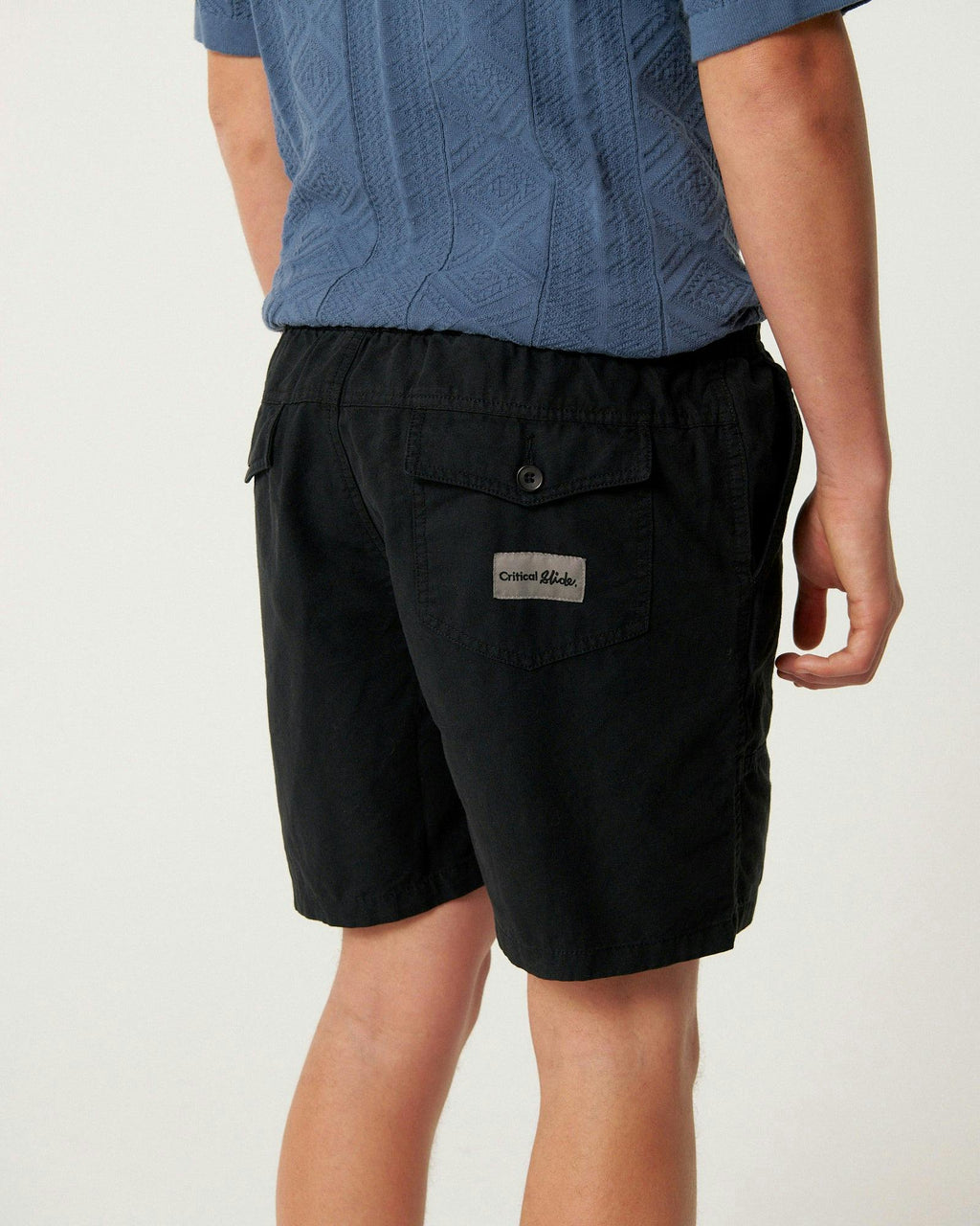 All Day Canvas Short - Black