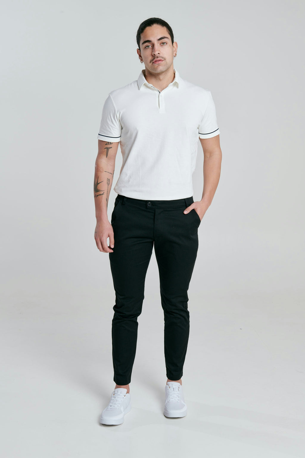 STERLING Black Chino Pant