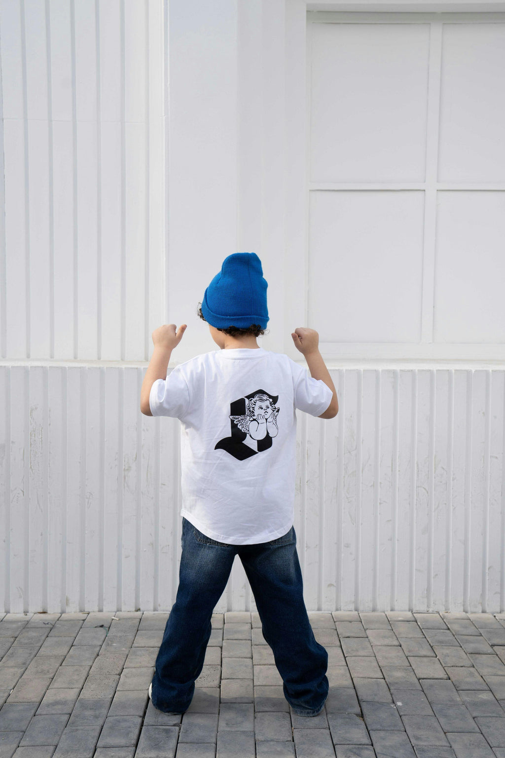 Kids "Halo" Tee – White