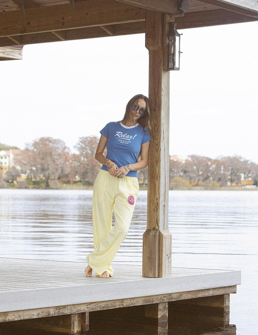 Souvenir Cotton Beach Pant - Butter