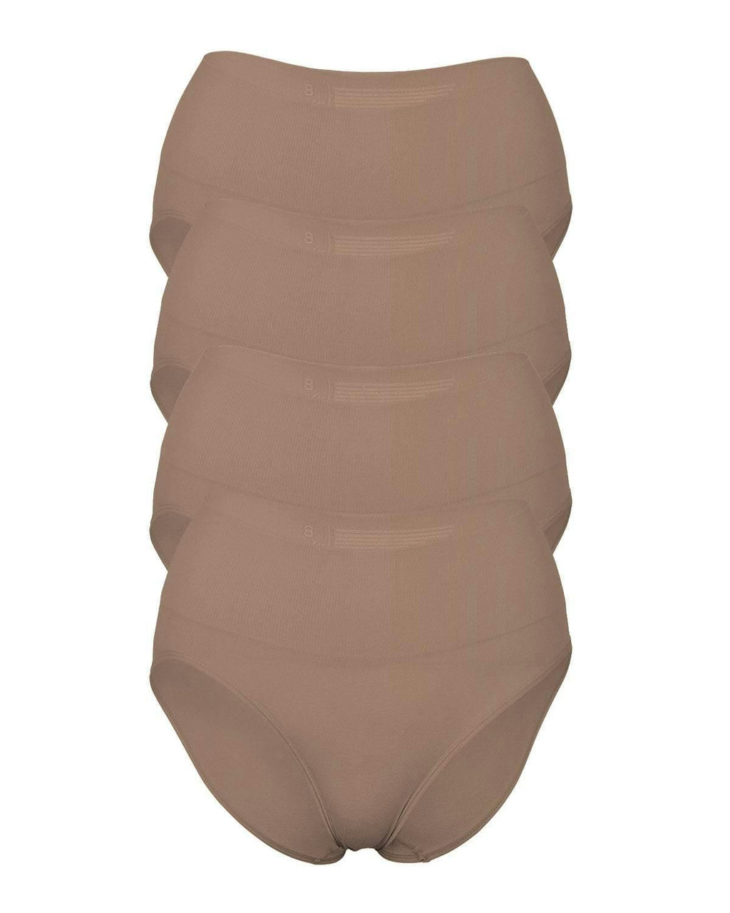 ChiChi Modal Brief Underwear 4 Pack - Chestnut