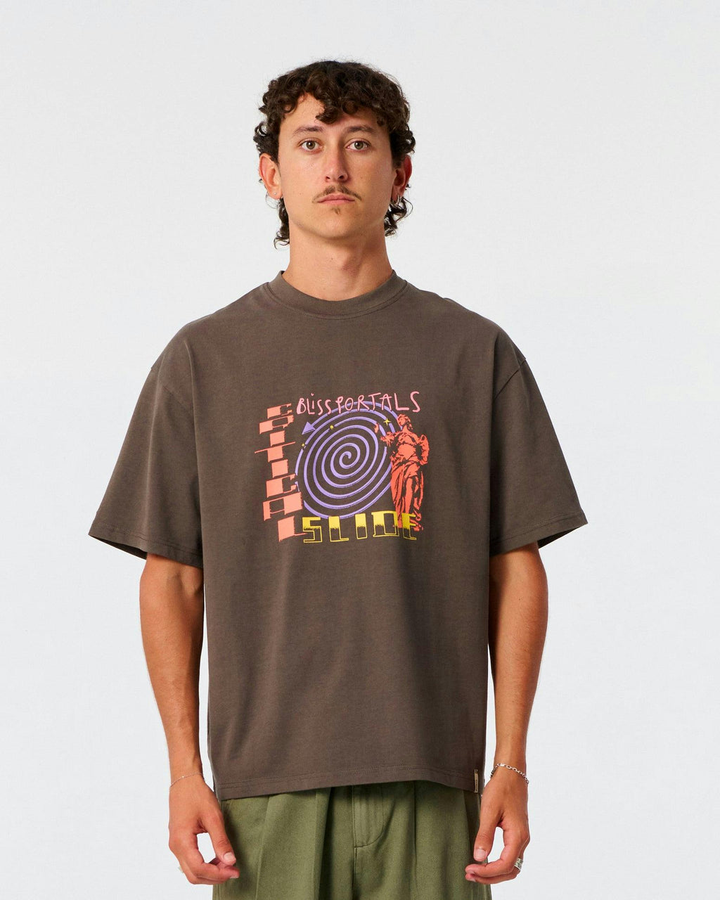 Bliss Portals Tee - Ashphalt