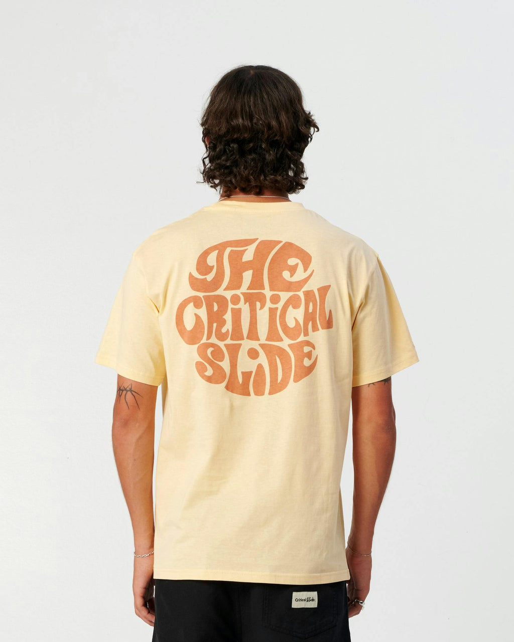 Jagger Tee - Sunset Orange