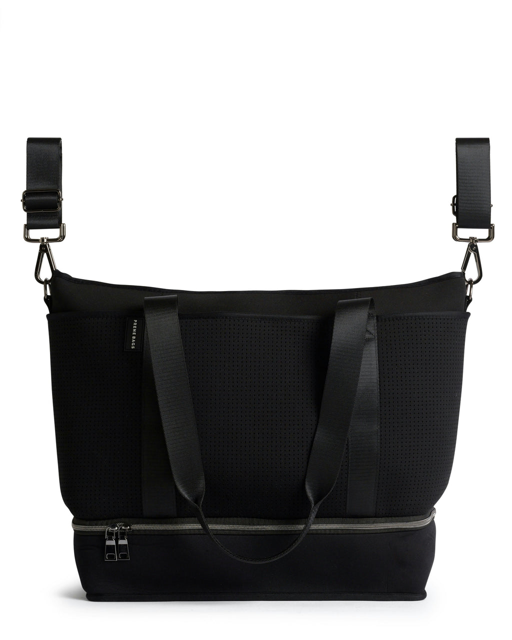 The Saturday Bag (BLACK) Neoprene Tote / Baby / Travel Bag