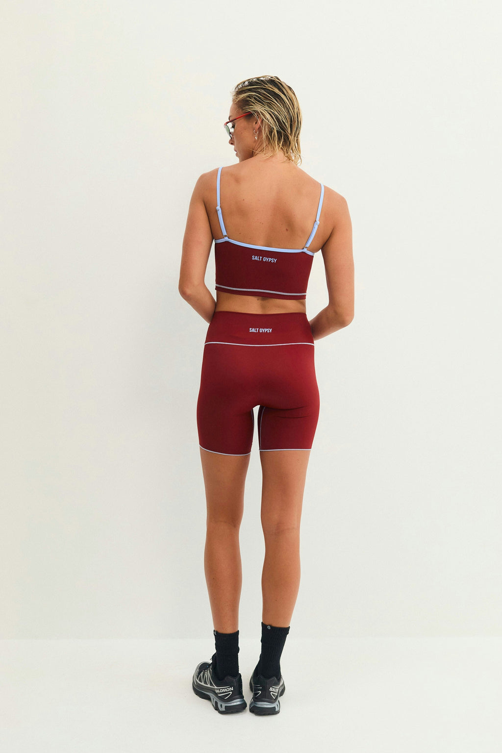 Bike Shorts- Merlot