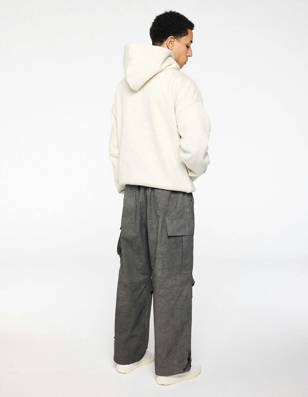 Curved Logo Hoodie