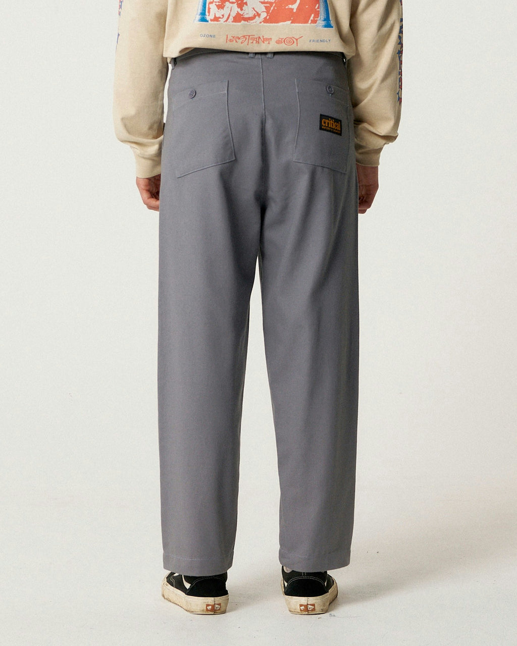 Harro Twill Pant - Grey
