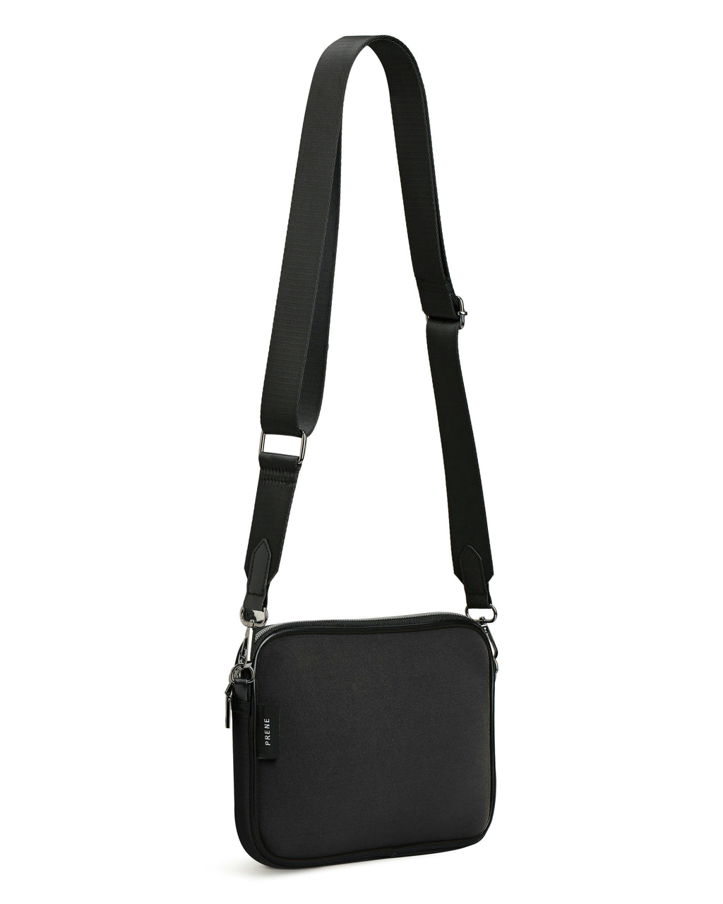 The Piper Bag (BLACK) Neoprene Crossbody Bag