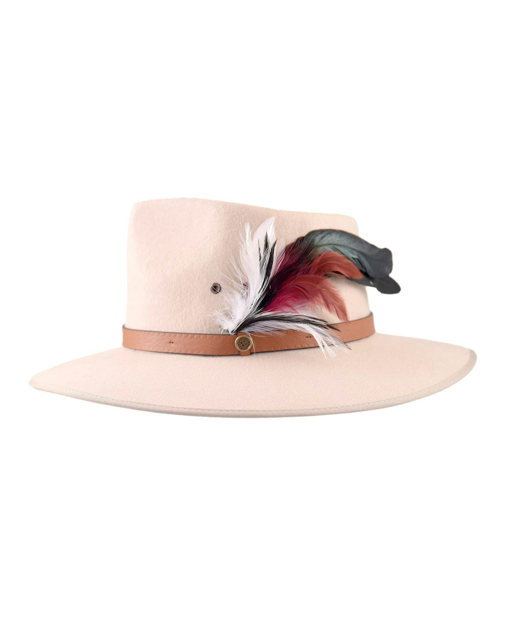 The Drift – Feathered Felt Hat
