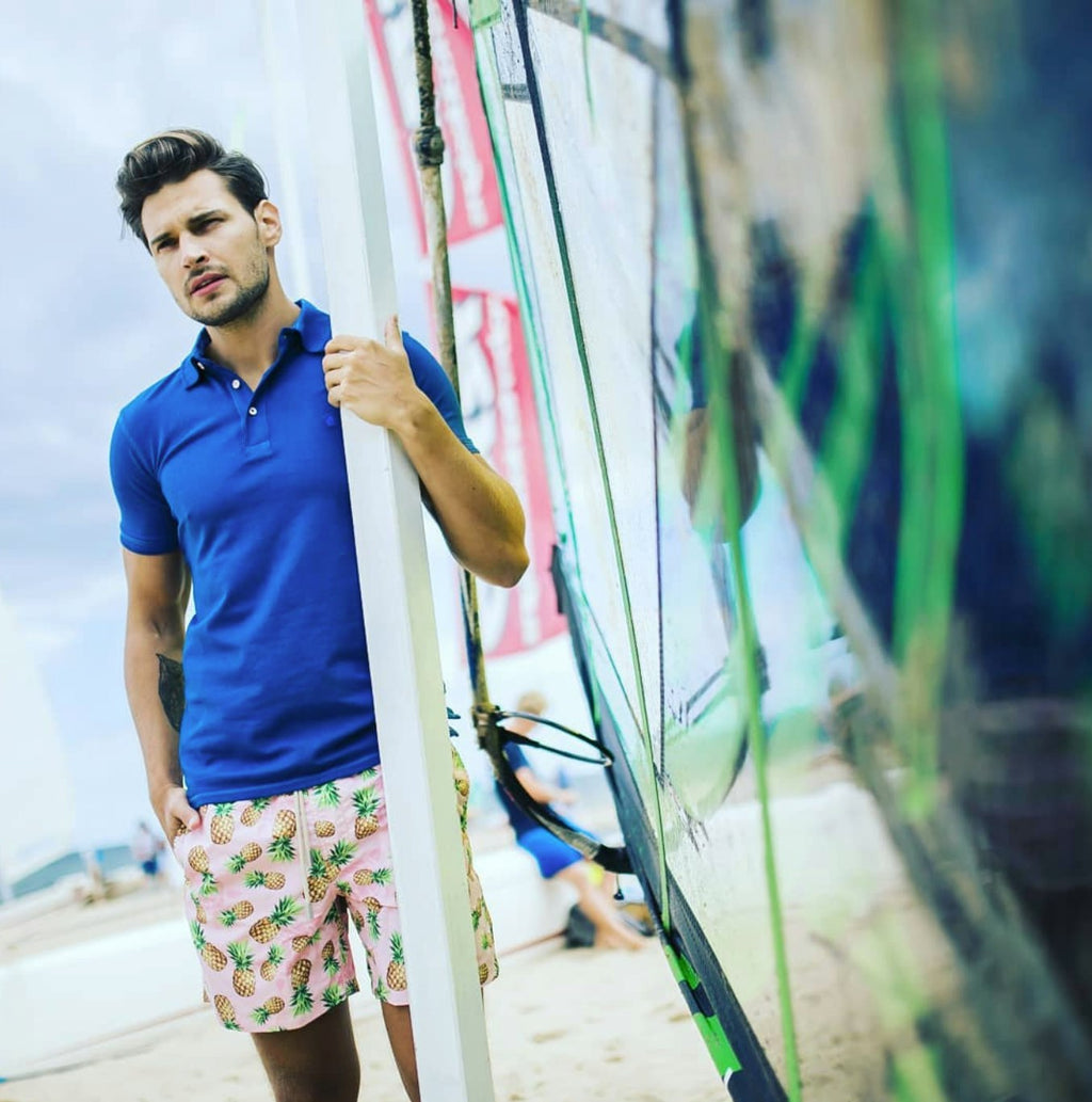 Tortola Swim Shorts Pink