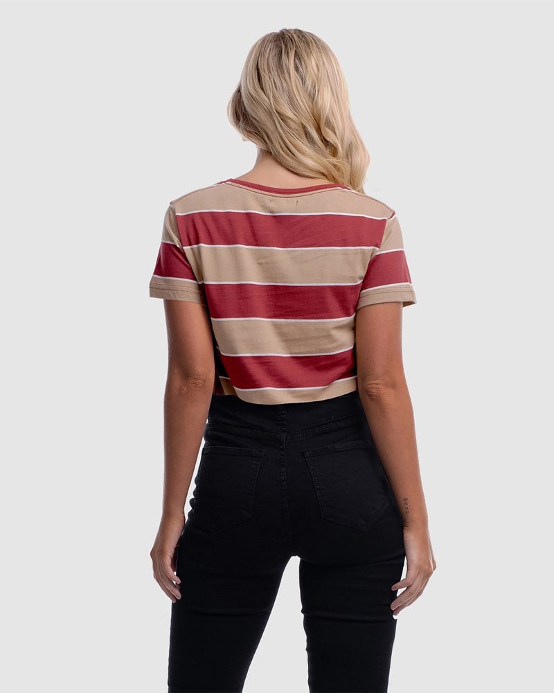 Read Between Crop Top