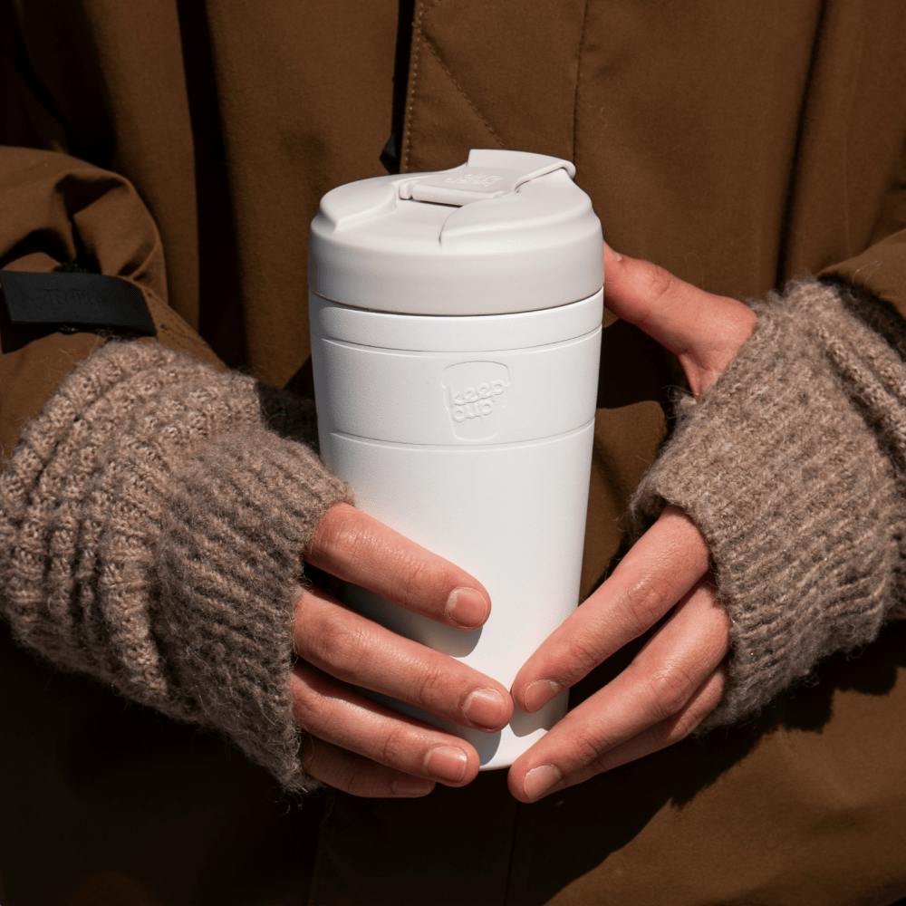 Commuter Insulated Travel Cup - 16oz | Bone White