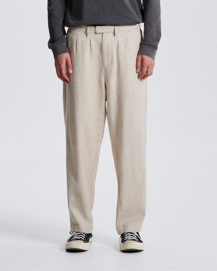 Harro Linen Pant - Ecru
