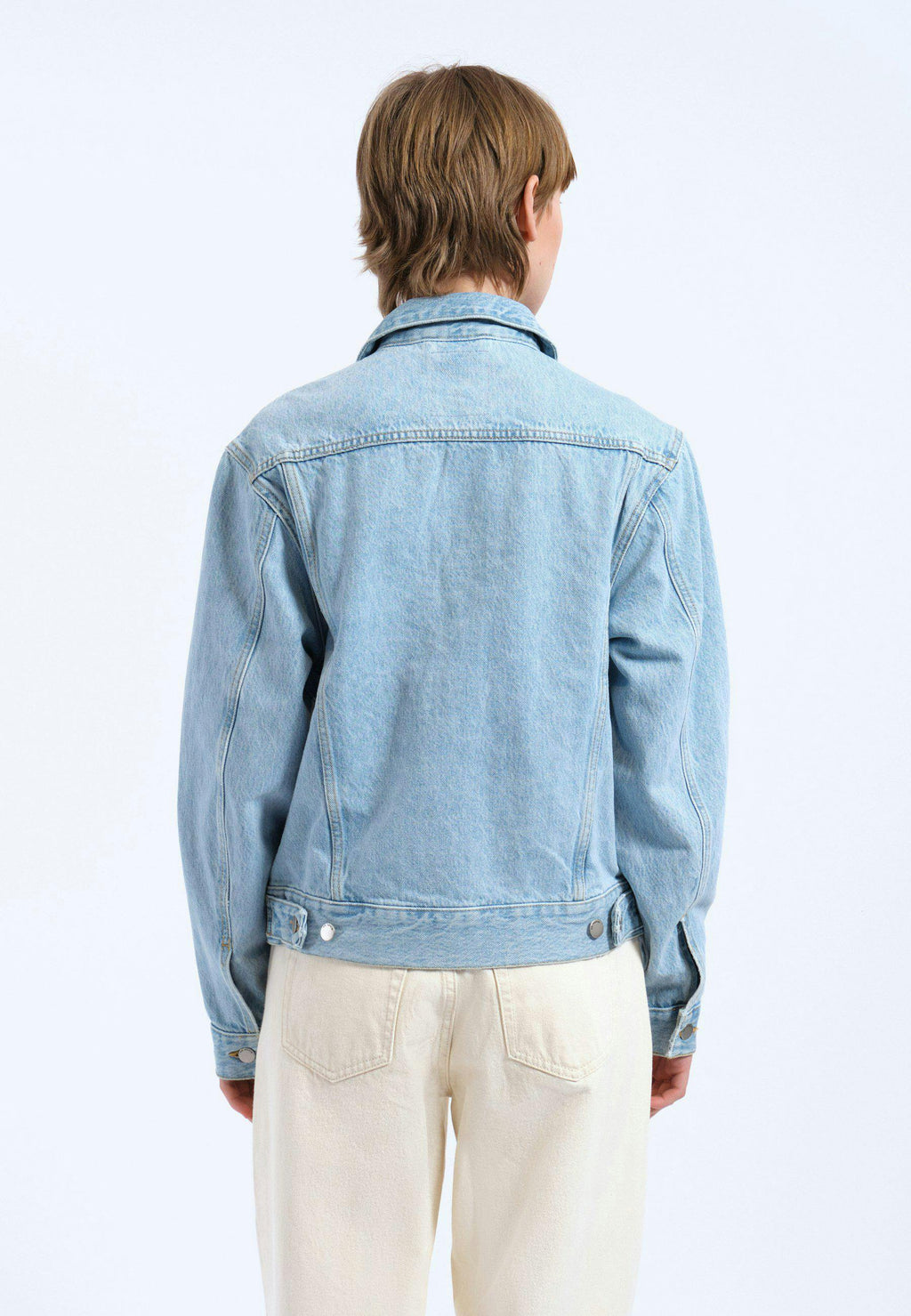 Joey Trucker Jacket - Stream Light Retro