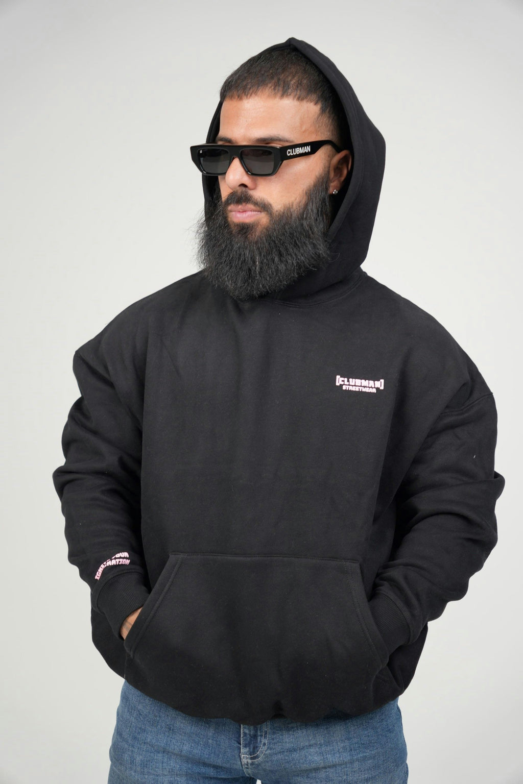 Clubman ‘Black Rose’ Hoodie