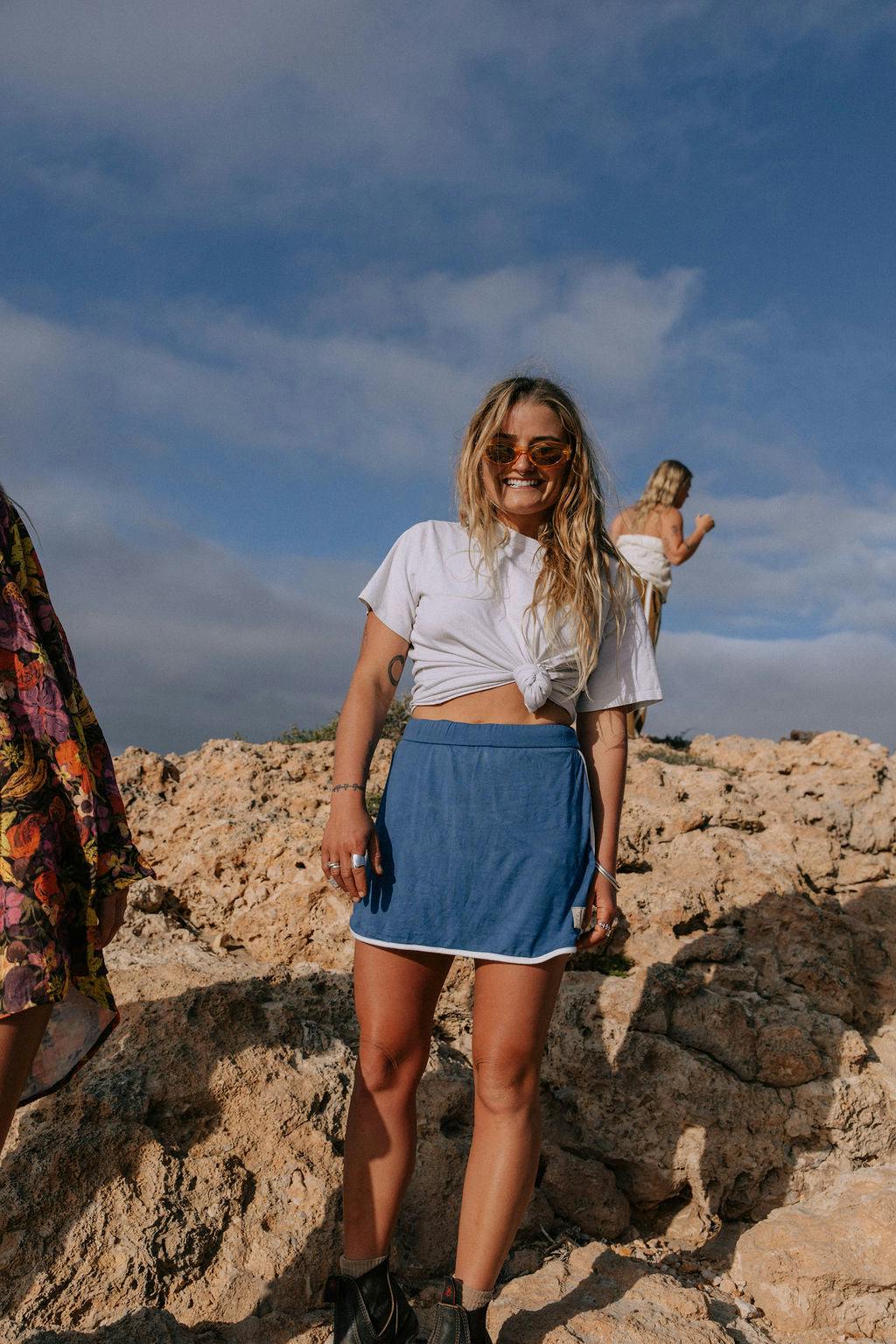 Tennis Skort in Navy