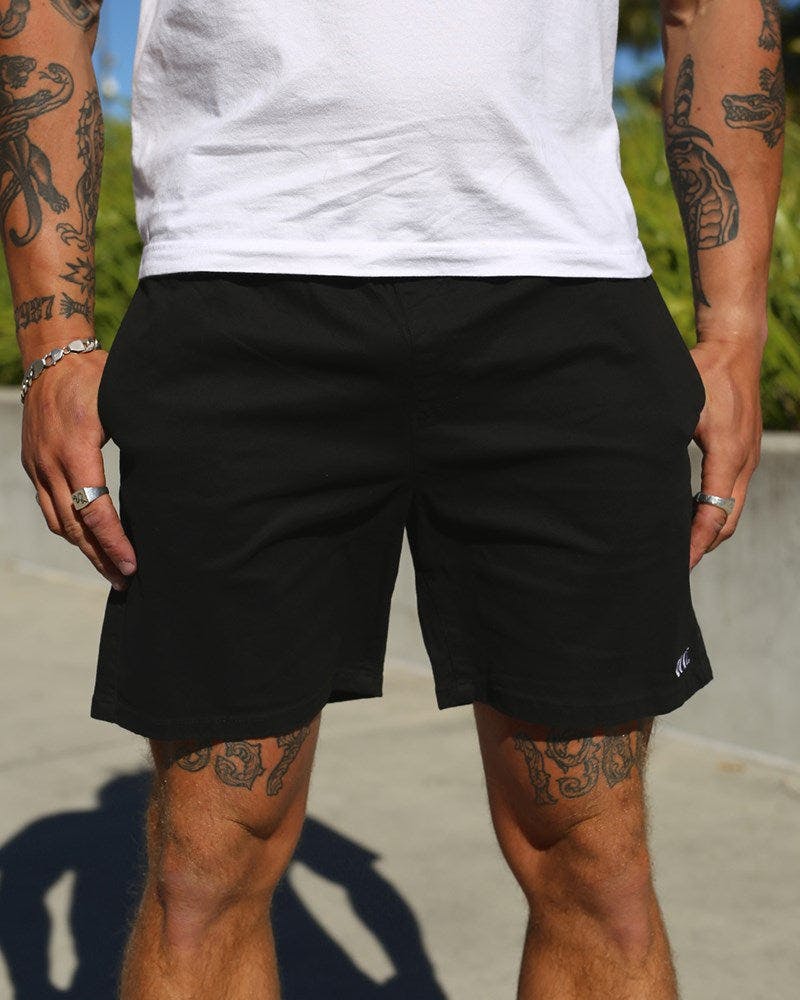 Drop Embroidery Shorts