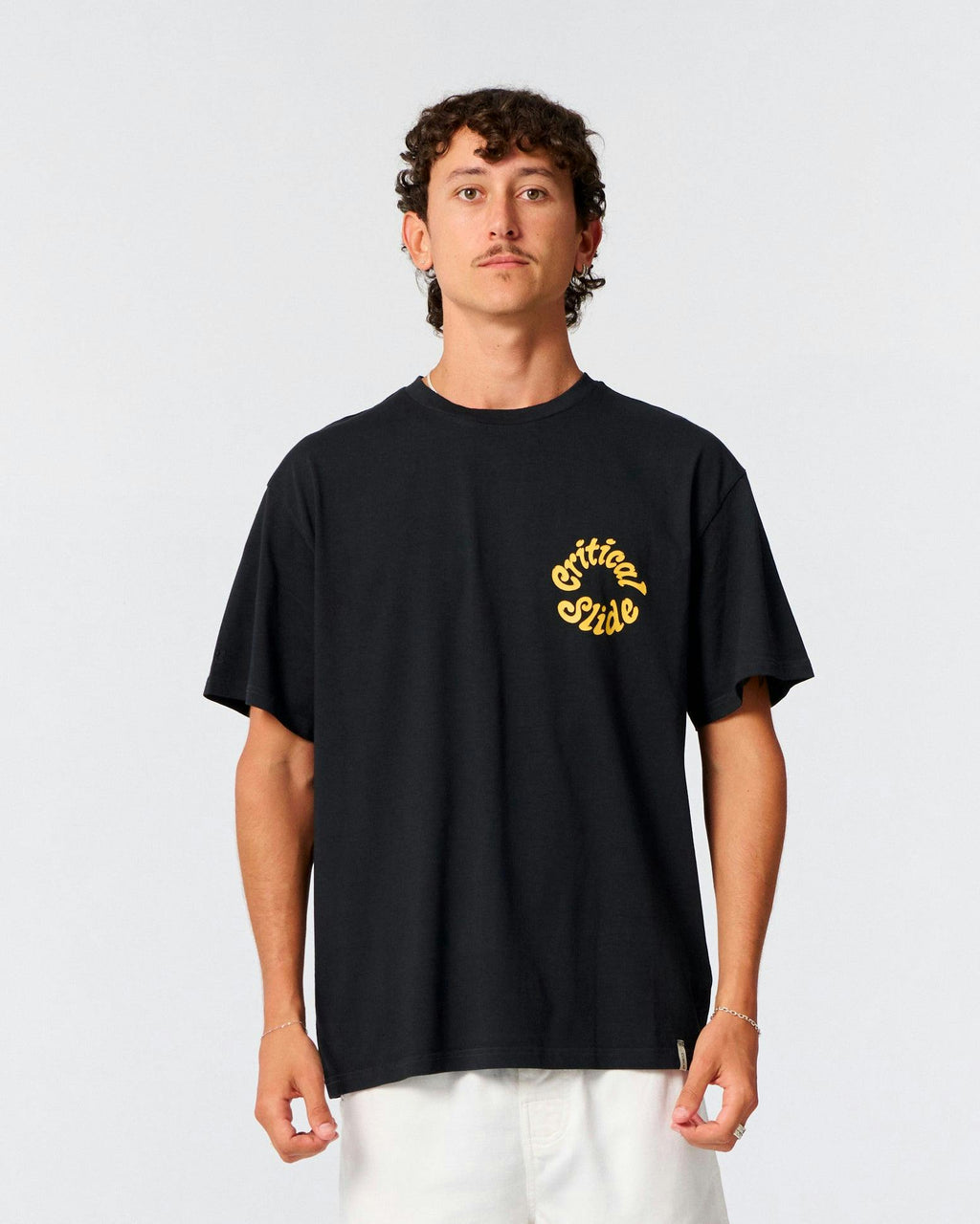 Critical Spiral Tee - Vintage Black