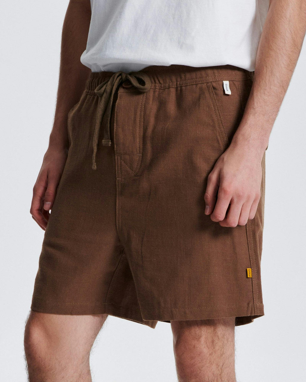 Cruiser Linen Short - Tobacco