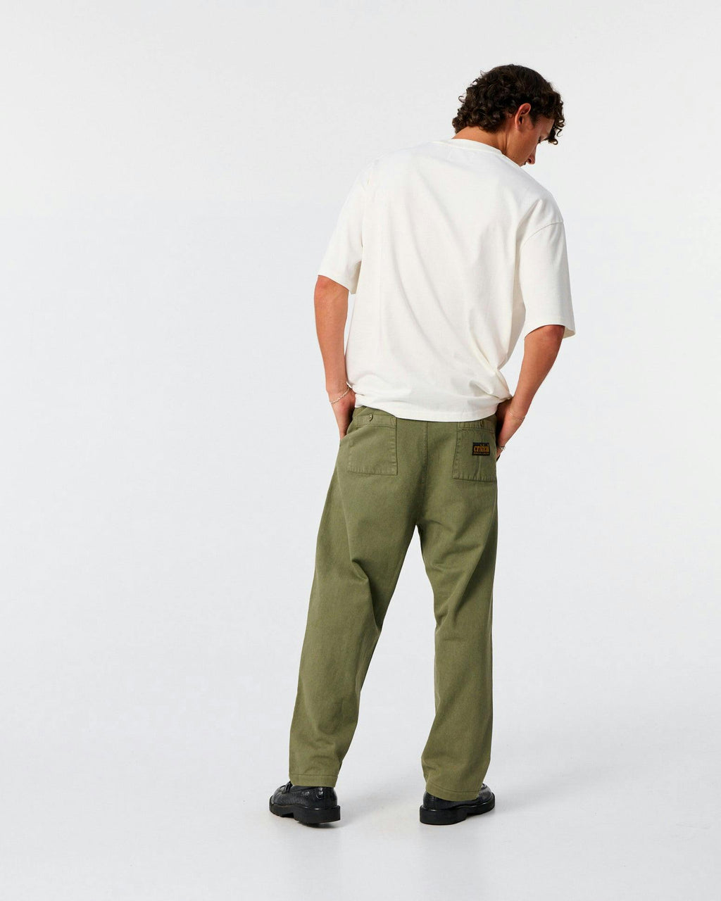 Harro Twill Pant - Dusty Green