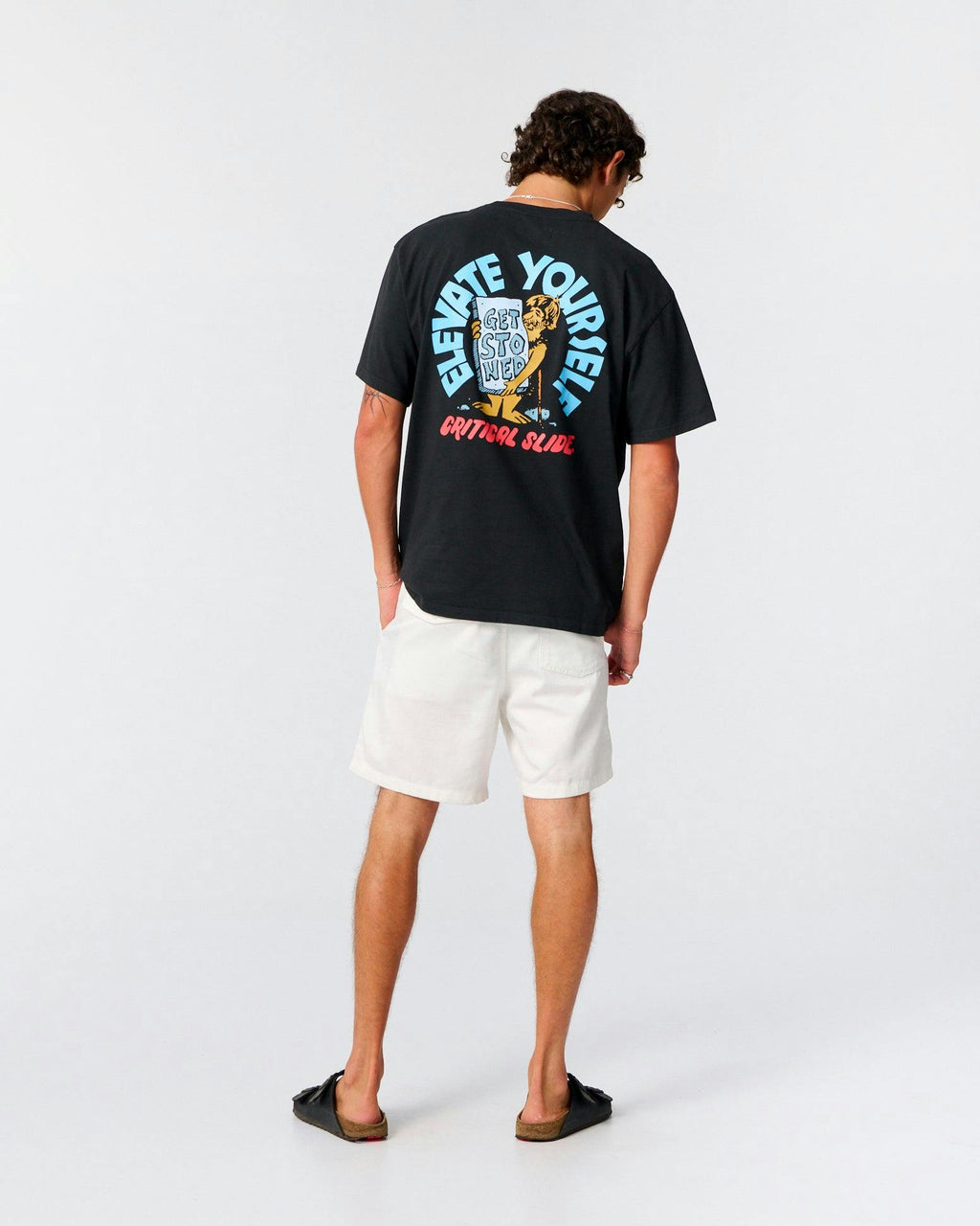 Levitate Tee - Vintage Black