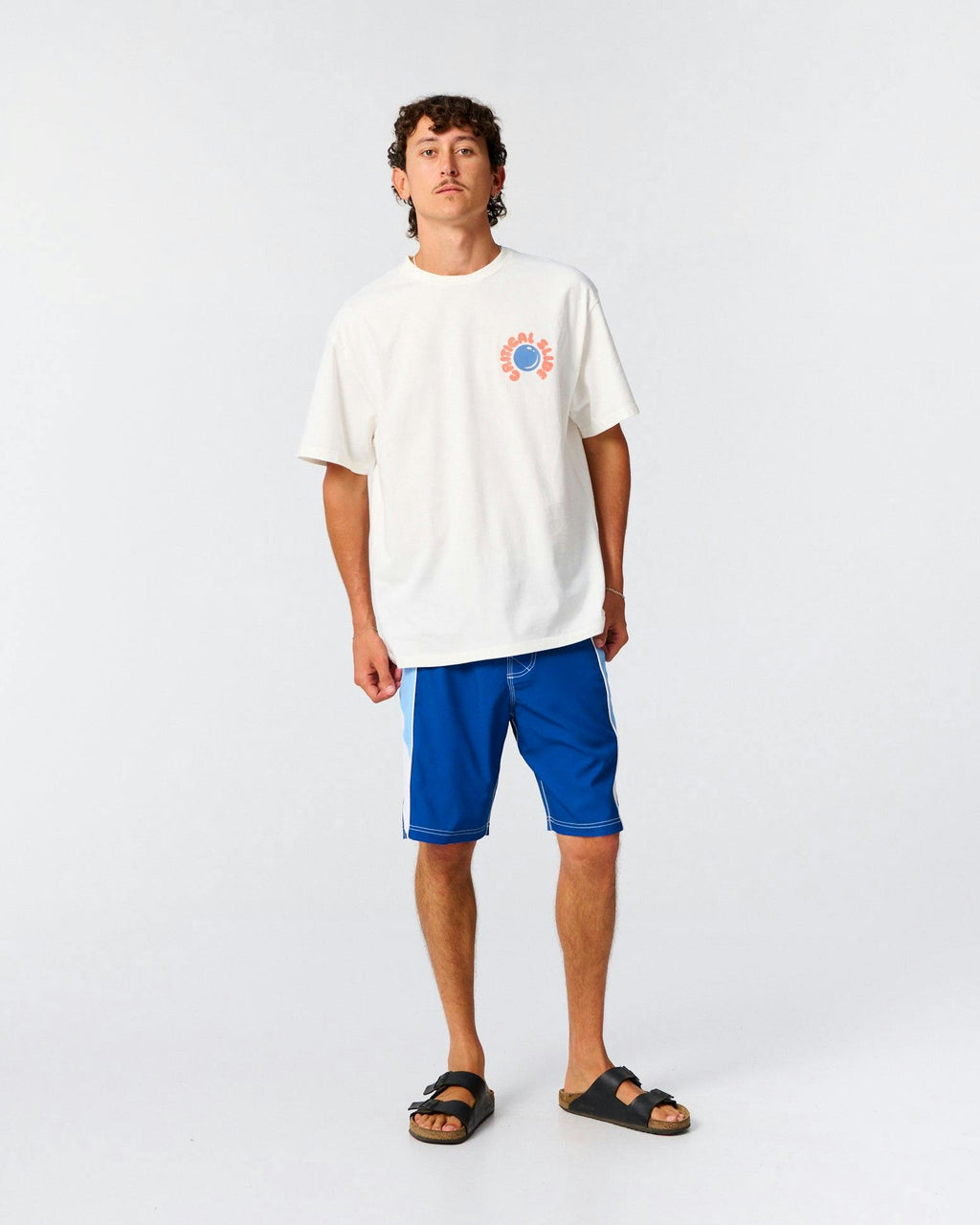 Resin Drop Tee - Vintage White