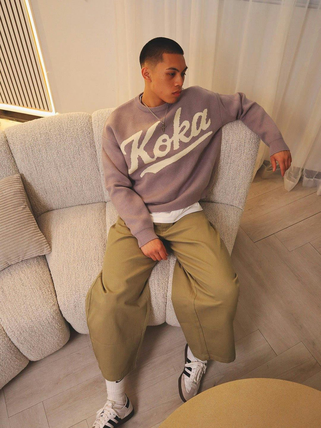 Knit Sweater - Grey