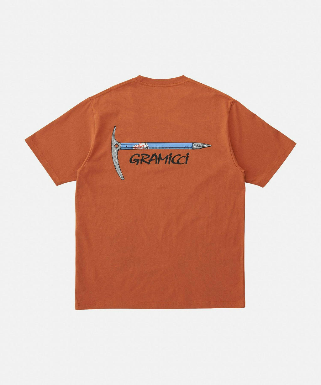 Gramicci Ice Axe Tee in Burnt Orange