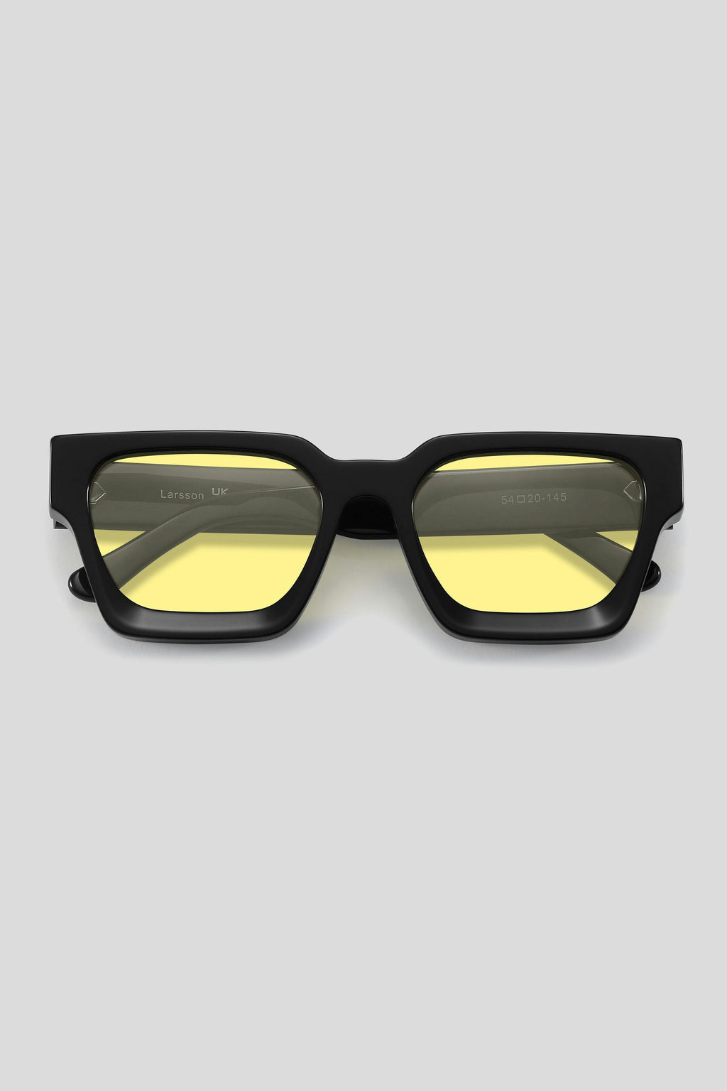 Larsson Gloss Black | Yellow