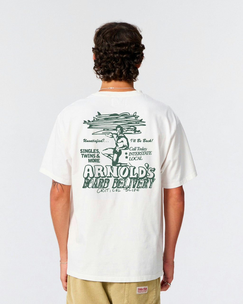 Arnold Tee - Vintage White