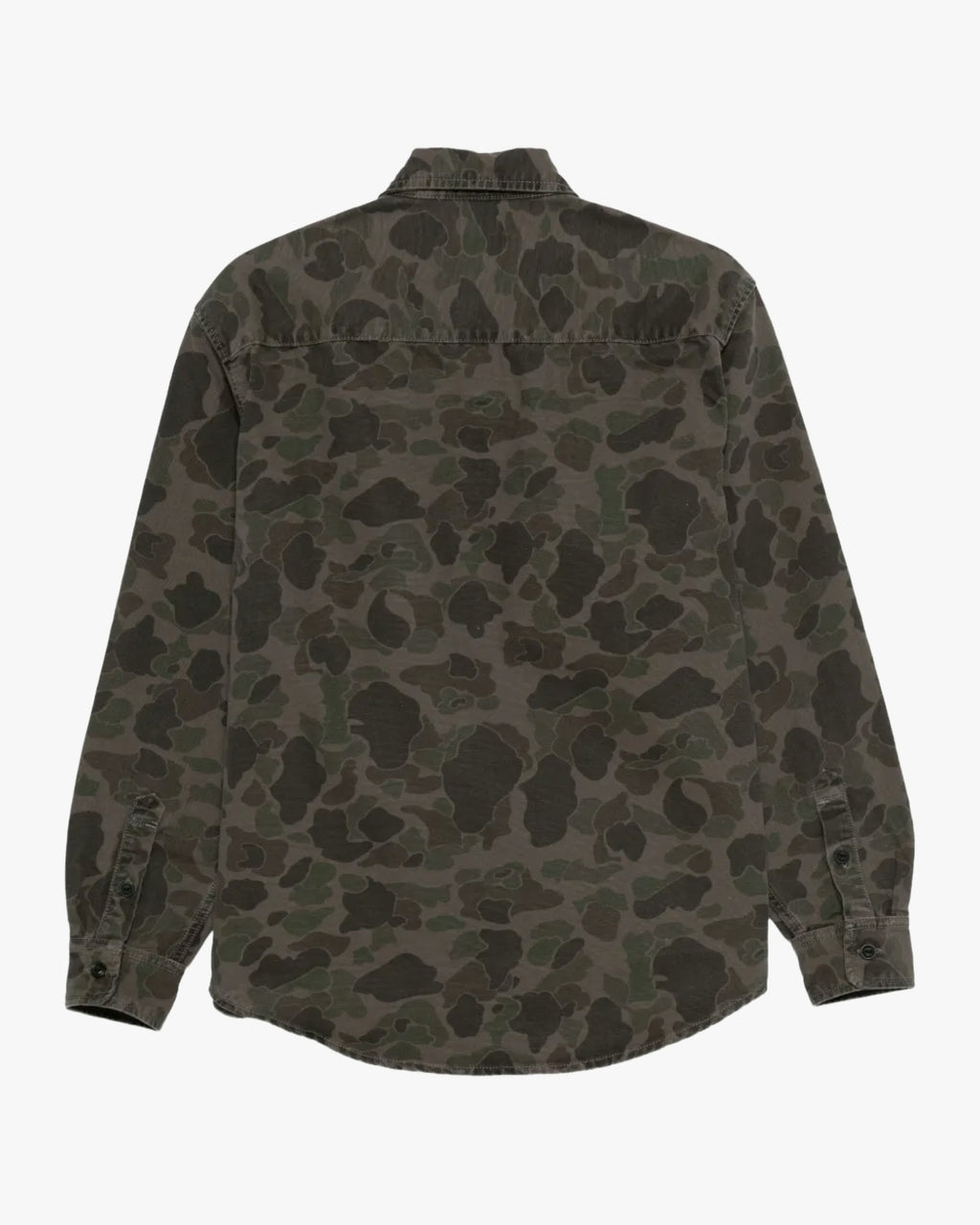 Carhartt WIP Long Sleeve Duck Canvas Camo Shirt