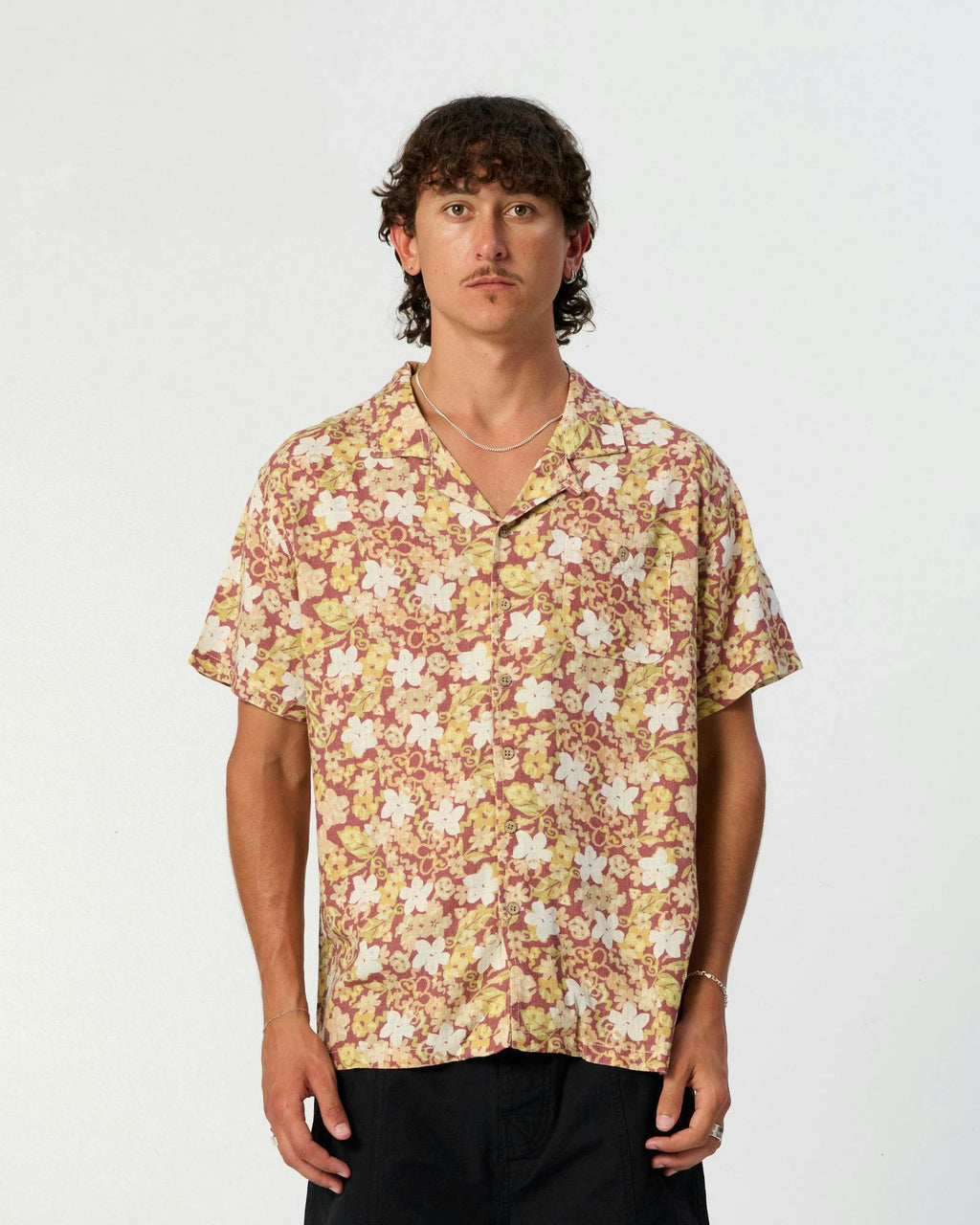 Astro Resort Shirt - Brown