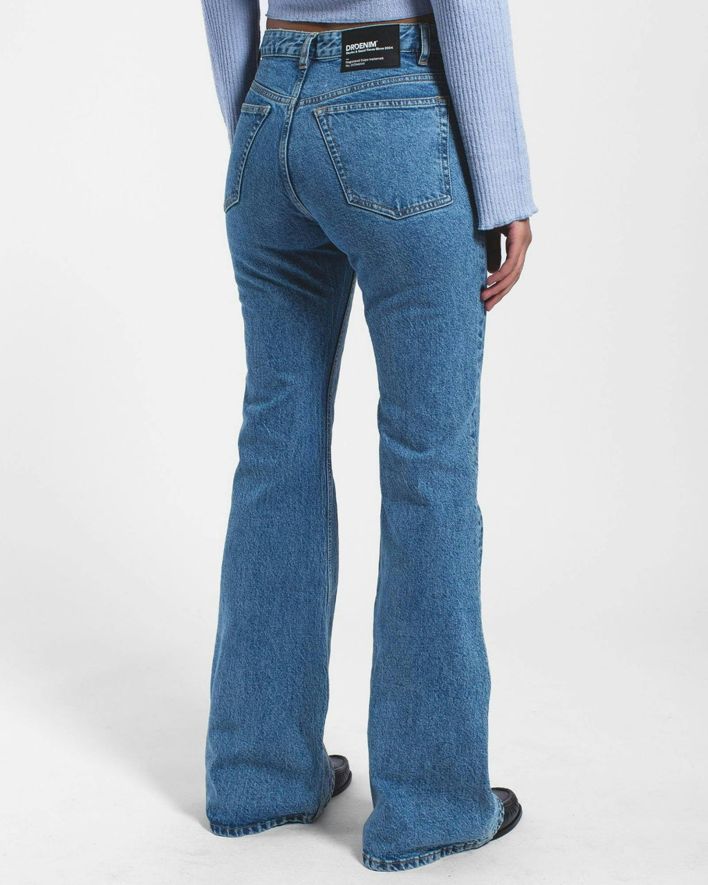 Elba Bootcut Jeans - Bay Sky Retro