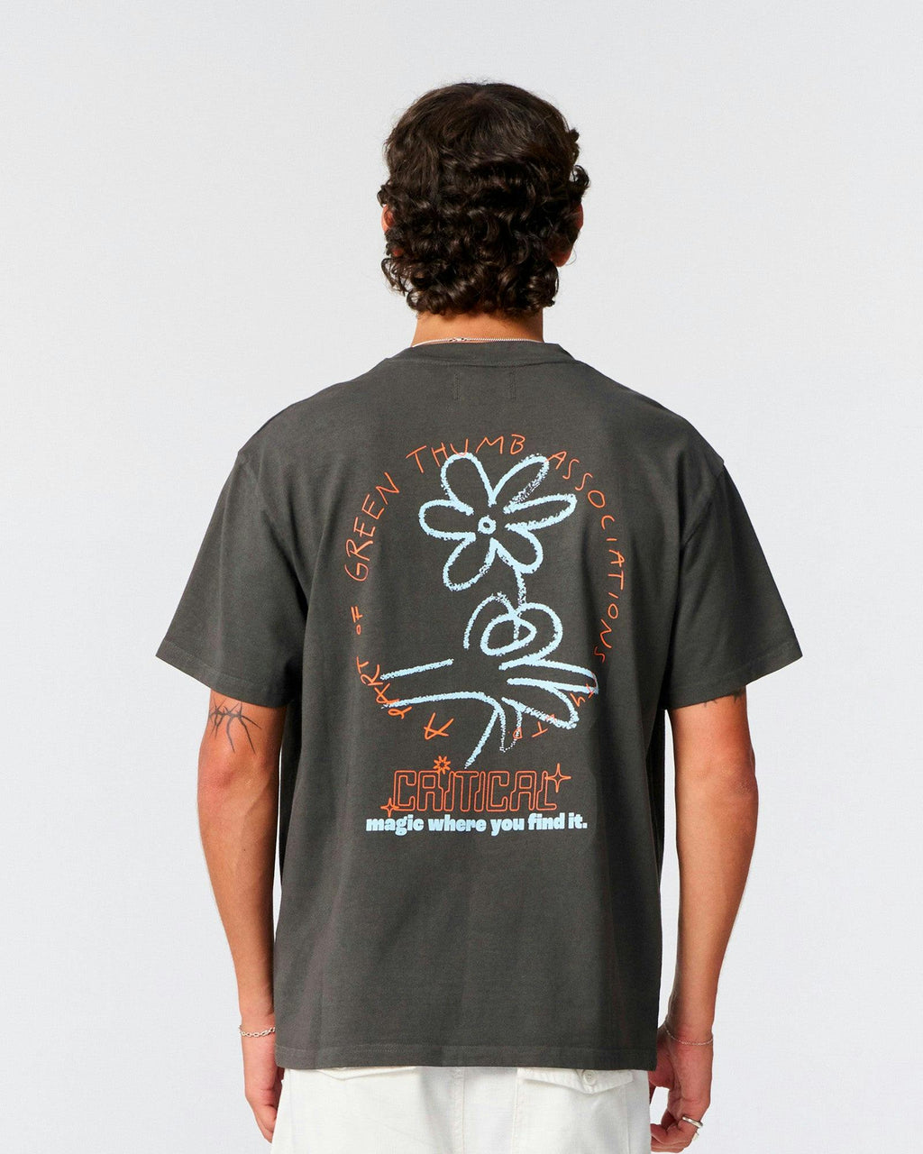 Green Thumb Tee - Phantom