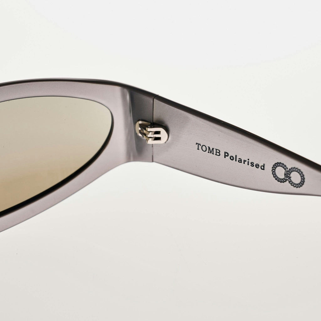 TOMB Chrome | Grey Polarised Blue Chrome Mirror Bio Lens