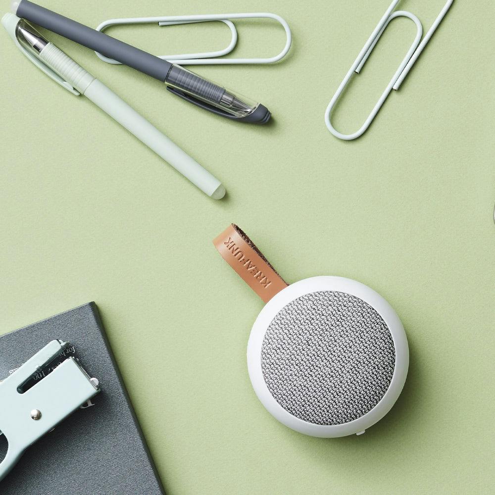 Kreafunk Ago 2 Fabric Bluetooth Speaker - White