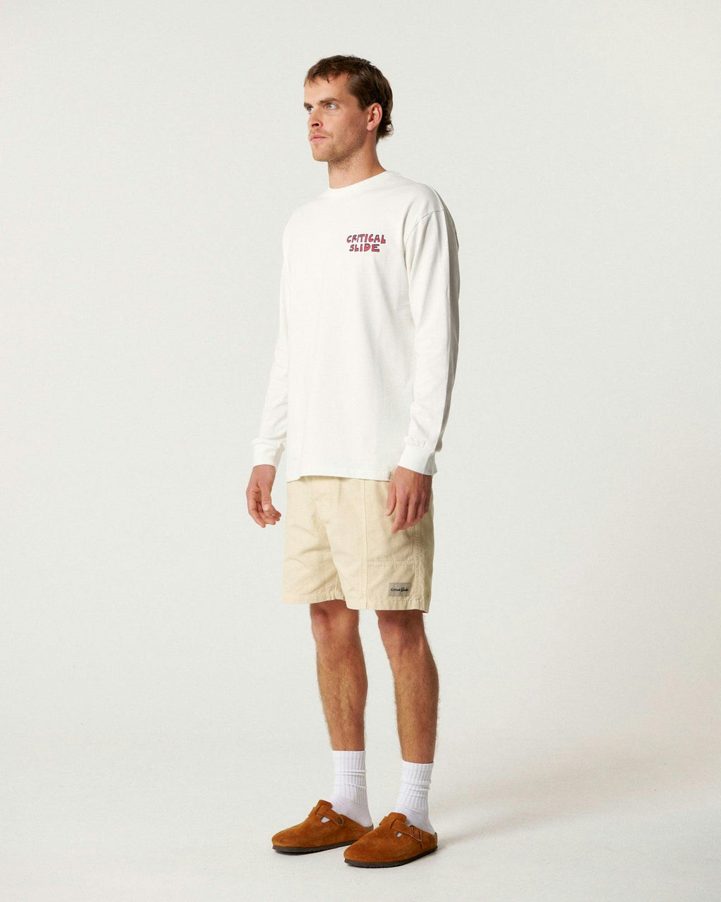 Log Removals Longsleeve Tee - Vintage White