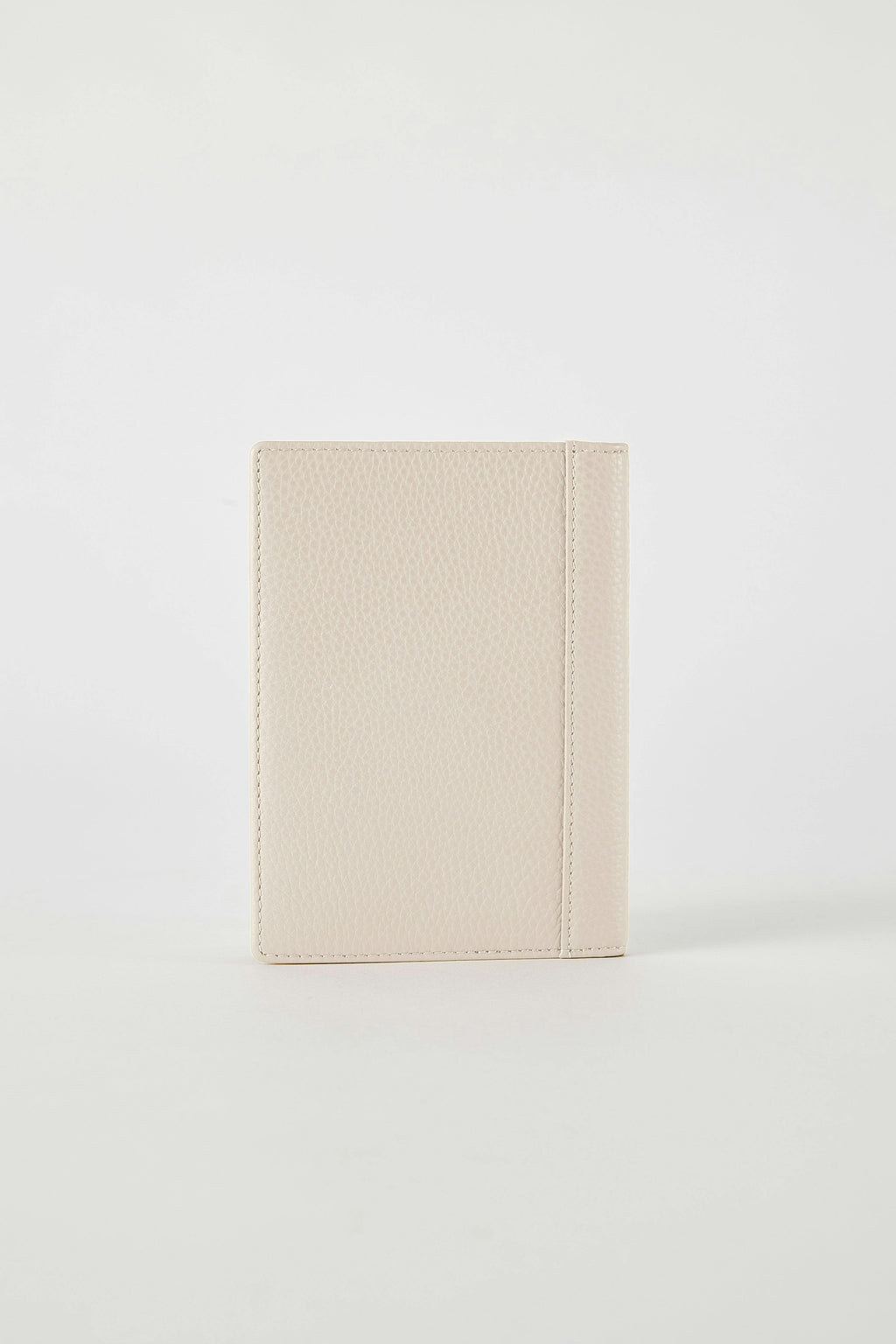 Luxury Leather Passport Wallet | White