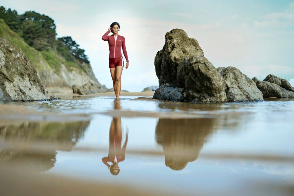 Horizonia Yulex® Jacket ― Red