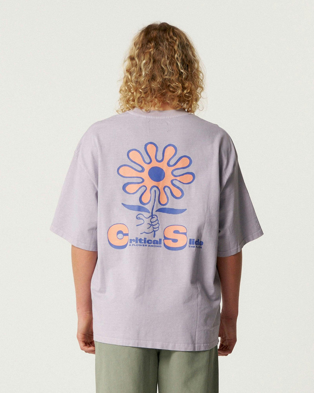 Power Tee - Washed Purple