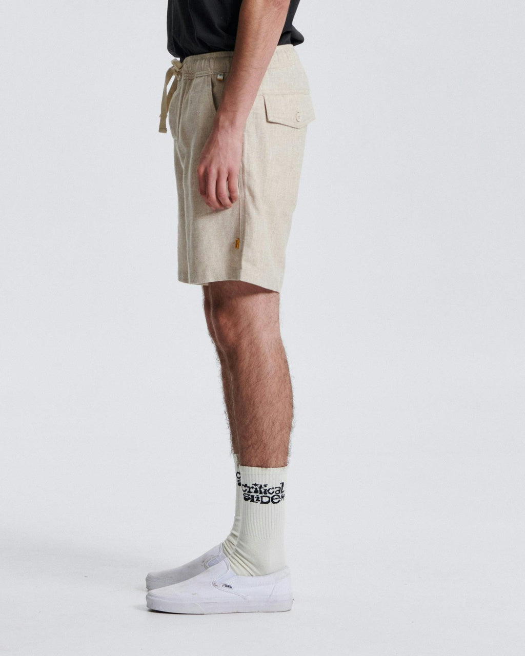 Cruiser Linen Short - Ecru